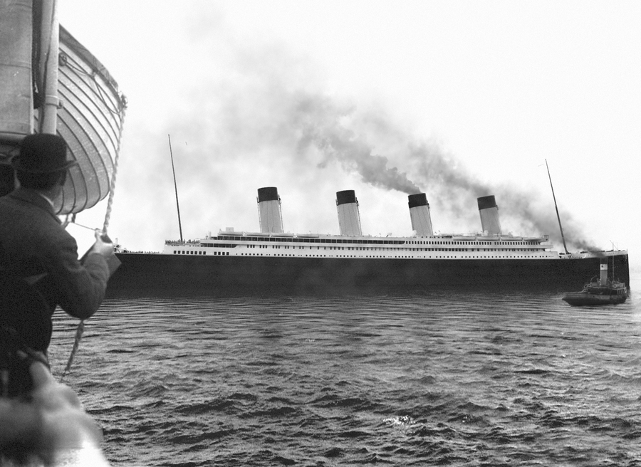 Images bring Titanic back to life in color