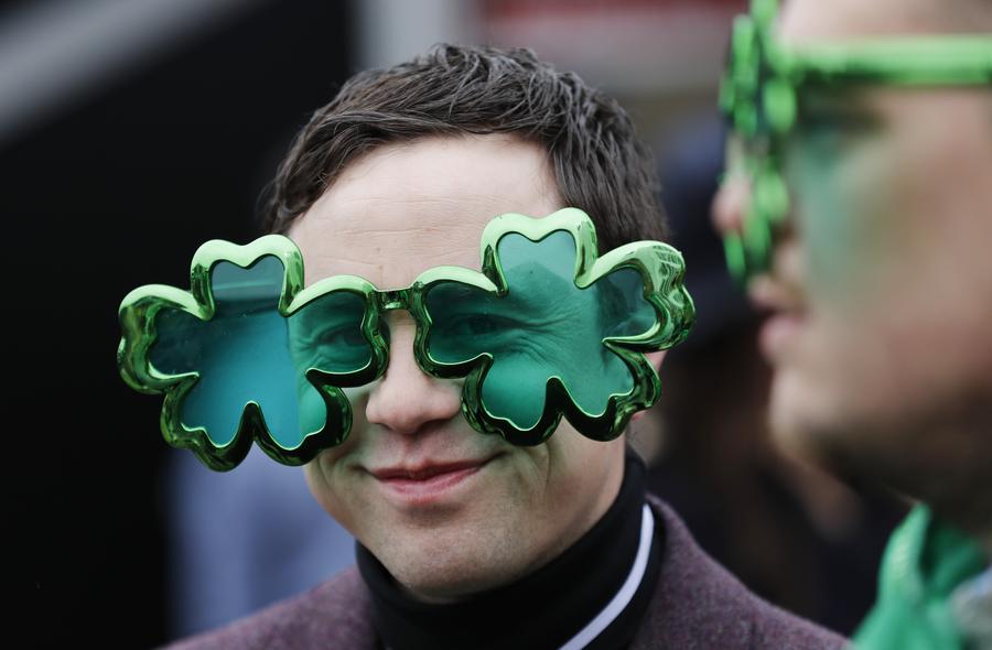 People across the world celebrate St Patrick's Day
