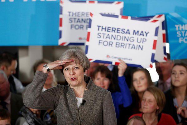 May 'not in different galaxy' over Brexit
