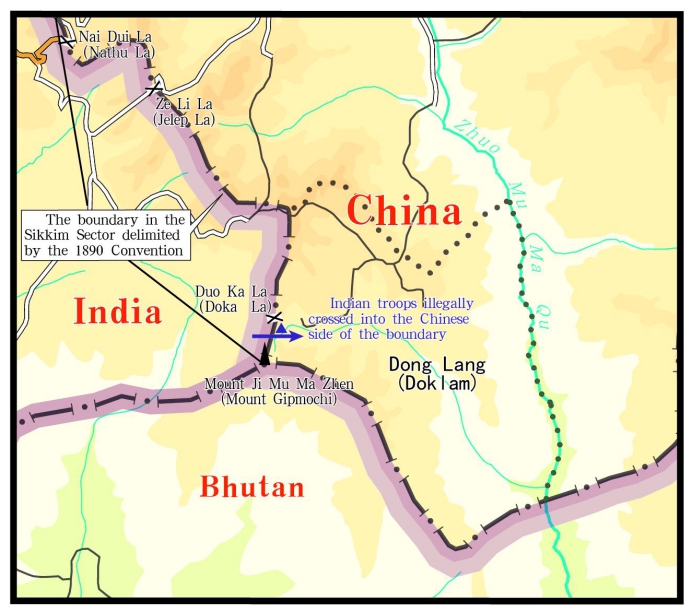 Full text of facts and China's position concerning Indian border troops' crossing of China-India boundary