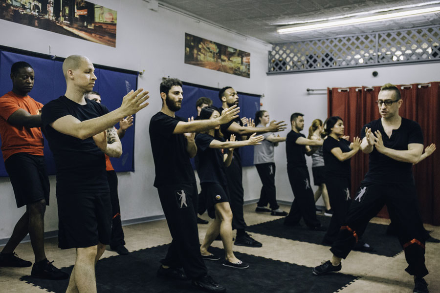 American teaches Wing Chun in Manhattan