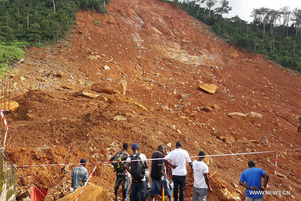 Sierra Leone President declares national mourning for mudslide victims