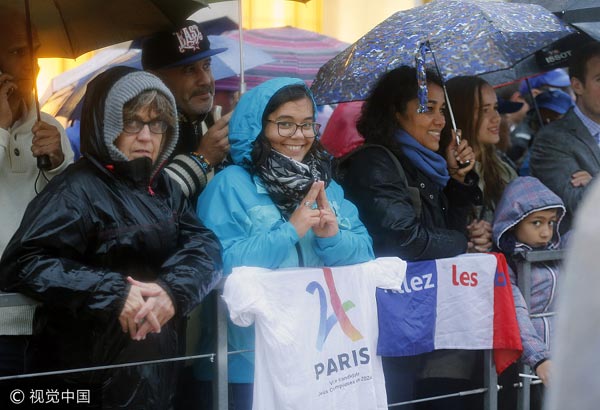 Paris celebrates the finalization of Olympic Games in 2024