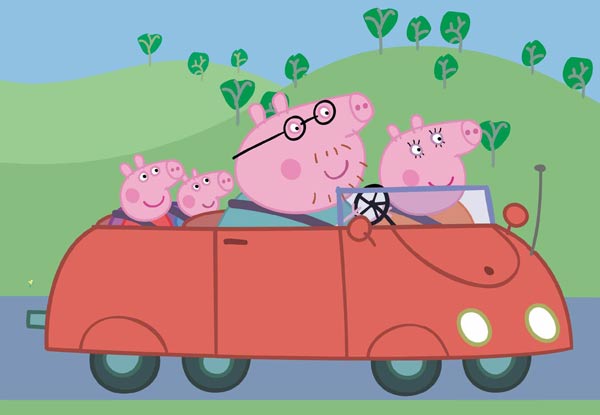 huge peppa pig