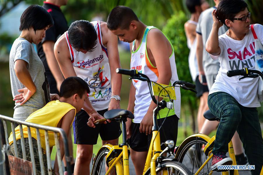 Bike-sharing service benefits local residents, tourists in Phuket, Thailand