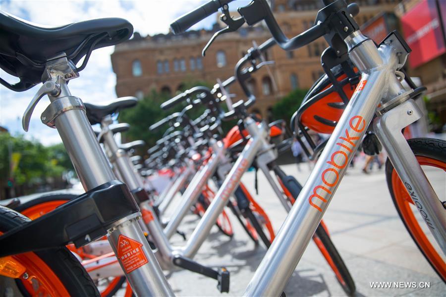 Chinese bike-sharing giant Mobike enters Sydney