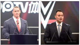 John Cena in China: Pro wrestling star goes to the mat for WWE
