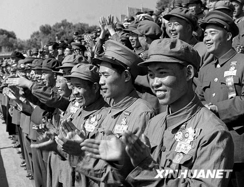 1953年：志愿军凯旋观礼