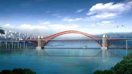 世界最大跨度拱桥通过通车鉴定重庆朝天门大桥即将通车