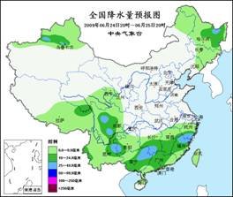 全国17省市今日将受热浪袭击 26日华北东北有雨