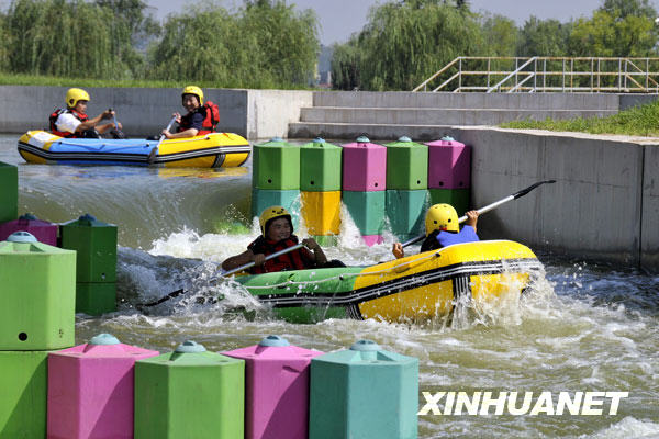 北京顺义奥林匹克水上公园推出激流回旋漂流[图]